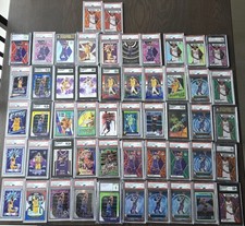 MASSIVE Lebron James LOT (52) All PSA 9 or Higher Refractor,  Silver Prizm picture