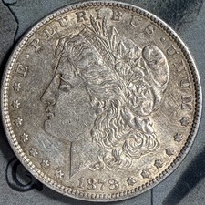 1878 7TF Morgan Silver Dollar ~ 90% Silver $1 ~ picture