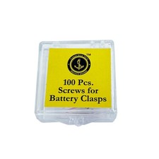 100 Tiny Screws For Battery Clasps Clamps Covers Quartz Watch Batteries Repair picture