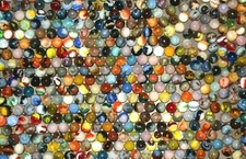 🐦Early Run Classic JABO Collectors Mixed Marbles Lot of 15 Size .625