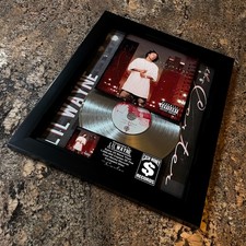 Lil Wayne ( Tha Carter ) Platinum Music Award Vinyl LP Record CD picture