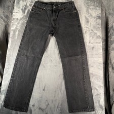 Vintage Levi’s 505 Jeans Men’s 34x30 Blue Straight Leg Whisker 505-0216 USA 90s picture