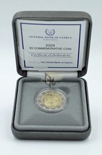 Cyprus 2024 2 Euro Proof Coin  20 years member in the European Union picture