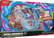 Pokemon Mega Greninja EX Premium Collection 8 packs promo New Sealed picture
