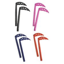 🔥 Polypropylene Training Kama Martial Arts Practice Weapons Multi Colors Pair🔥 picture