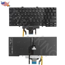 US Series Backlit Keyboard For Dell Latitude 5400 5401 5410 5411 3J9FC (W/ L&R ) picture