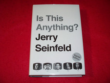 Signed Jerry Seinfeld Biography, Is This Anything? picture