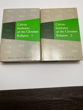 Calvin : Institutes of the Christian Religion 1 & 2, 1960 picture