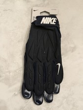 Nike D-Tack 7.0 Lineman Padded Football Gloves Navy Blue FN0271-414 Size 2XL picture