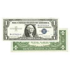 $1 - 1957 Blue Seal Silver Certificate - Uncirculated picture