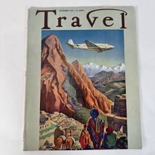 Travel Magazine December 1939 Peru Incas Pan American Clipper Pre WWII Aviation picture