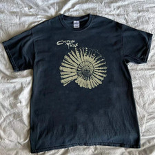 Cocteau Twins band 90s basic black Graphic T shirt Men Women S-5XL TU326 picture