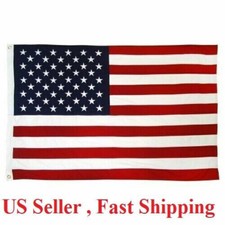 4x6 Ft American Flag w/ Grommets - United States Flag - US Flag - USA America. picture