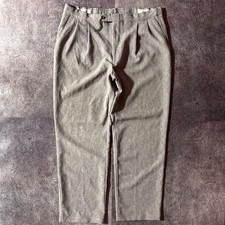 JAYMAR SANSABELT 1970s-1980s Gray Pleated Trousers W38 picture