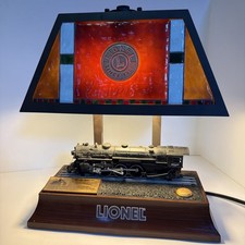 Lionel Animated Train Table Lamp w/700E Model (Lights & Sound) picture