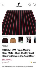 Focean EVA Foam Boat Flooring Sheet 94.5