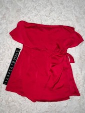 Anthropologie If By The Sea Strapless Romper size Large Brand New picture