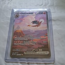 Charizard ex 199/165 Special Illustration Rare Holo Pokemon Card 151 SV picture