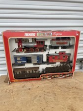 Vintage  1986 Talking Silver Rail Express Starter Set Lights Sound *Tested picture