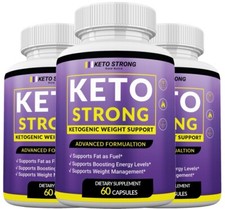 (3 Pack) Keto Strong Pills, Official Retailer, Max Strength Formula  picture