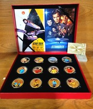 2015 24K Gold Plated Star Trek Original Series Collector Set... VERY RARE picture