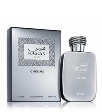 HAWAS Chrome Rasasi 3.38 oz 100 ML Eau de Parfum Spray Men New Launched picture