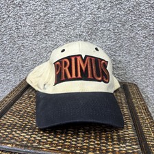 Vintage Primus Rock Band Hat Cap KC Snapback One Size Black Cream Philippines picture