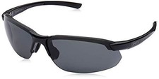 Smith Parallel Max 2 Rimless Sunglasses in Black/Polarized Gray&Ignitor Rose Red picture