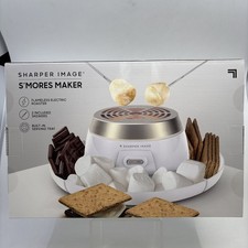 SHARPER IMAGE S'MORES MAKER - Flameless Electric Marshmallow Roaster NEW SEALED picture