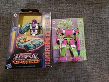 Transformers Legacy Toxitron G2 Mirage complete and NEW G2 Legacy Breakdown Lot picture
