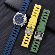 FKM Rubber Watch Strap Quick Release Waterproof Diving Watches Band 20mm/22mm picture