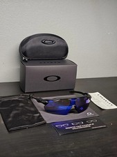 Oakley Radar EV Path Prizm, Sapphire Blue Lens Polarized Black Frame OO9208-07 picture
