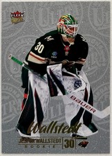 Jesper Wallstedt Rookie 2024-25 Upper Deck Fleer Ultra Medallions #M-16 Wild RC picture