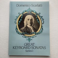 Domenico Scarlatti Great Keyboard Sonatas I Piano Sheet Music Dover Vintage picture