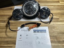 MICTUNING J1 Phospherus 7-inch Led Headlight+2pcs Fog Lights picture