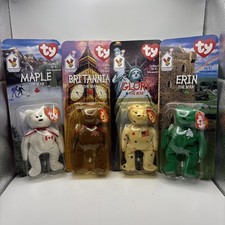TY Rare set of 4 McDonald's Beanie Babies Never opened, 1999. picture