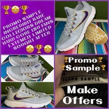 Nike Shoes Men 9.5 PROMO SAMPLE Louisiana LSU Vapor Speed Turf Season FA17 picture