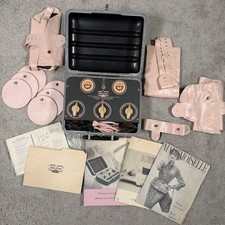 Relax-A-Cizor Muscle Stimulation Device Model 5 Case Accessories Vintage 1960s picture