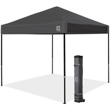 Ambassador Instant Pop Up Canopy Tent, 10x10 ft, Steel Gray picture