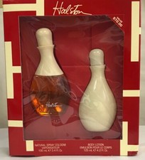 Halston for Women Spray Cologne 3.4 oz , Body Lotion 4.2 oz Original 80s Pl Read picture