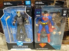 NIB McFarlane Toys DC Multiverse Superman & Sportsmaster  figure set 12+ comic picture