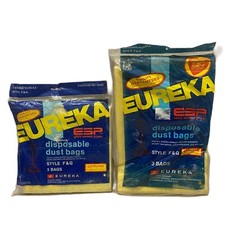 Eureka F & G 52320 Vacuum Bag Vintage Lot 2 Packs of 3 Bags Opened Complete picture