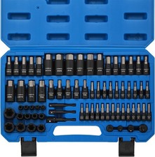 71 PCS Master Hex & Torx Bit Socket Set, 1/4