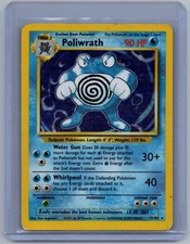 Poliwrath Base Set 13/102 Holo WOTC Vintage Pokémon TCG picture