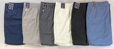 Men's Roundtree & Yorke Casuals Classic Fit Flat Front Elastic Waistband Shorts picture