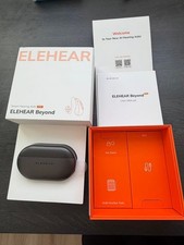 Preowned ELEHEAR-Beyond Hearing Aids Set * 1, Black Series Box Opened only picture