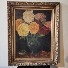 MAX Rikin Mid Century Oil Painting picture