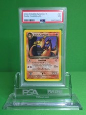 POKEMON 2000 ROCKET DARK CHARIZARD HOLO 4 PSA 1 picture