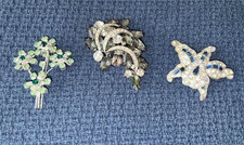 antique brooches and pins lot picture