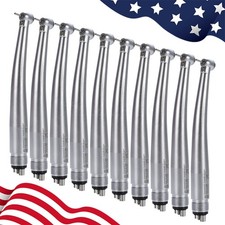 1-10x LED E-generator Mini Head Dental High Speed Handpiece 1 Spray Air Turbine picture